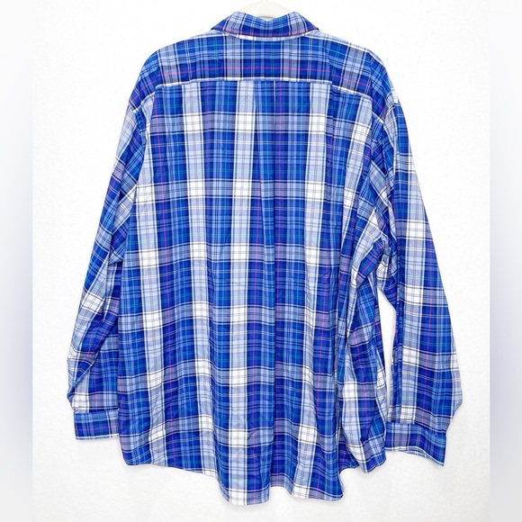 Polo Ralph Lauren Classic Fit Performance Button Front Long Sleeve Shirt 2XB - Picture 2 of 6